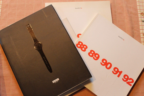 Swatch bücher prospekte - 4, /