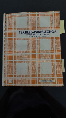 1967 vintage textiles - 1967, paris