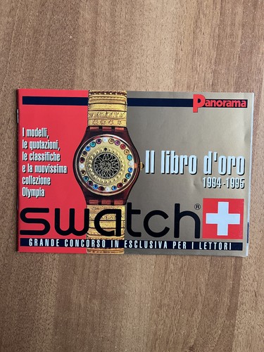 Libro swatch panorama 1994 - swatch, 1994-95