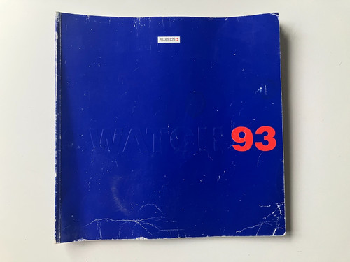 Swatch watch catalogue 1993 - -,