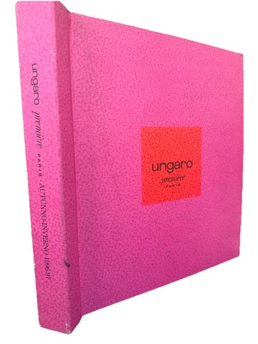 Ungaro rare fabric swatch book - rare,